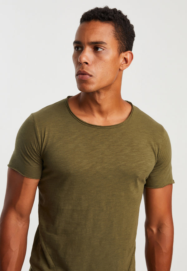 Leif Nelson Rundhals-Shirt Hotsell