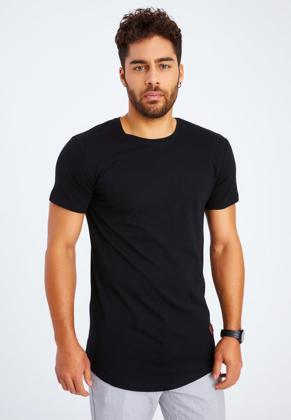 Leif Nelson Rundhals-Shirt