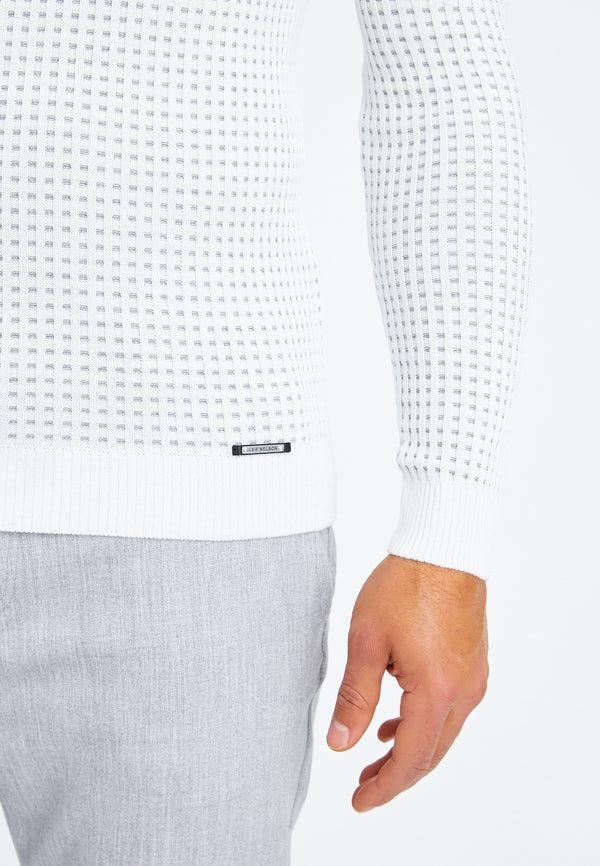 Leif Nelson Strickpullover Feinstrick Rundhals Günstiger Verkauf