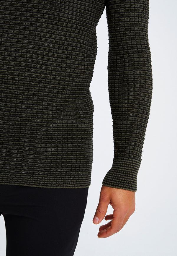 Leif Nelson Strickpullover Feinstrick Rundhals Online