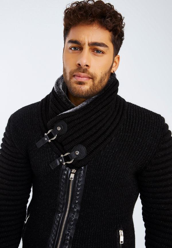Leif Nelson Strickjacke mit Schalkragen Outlet