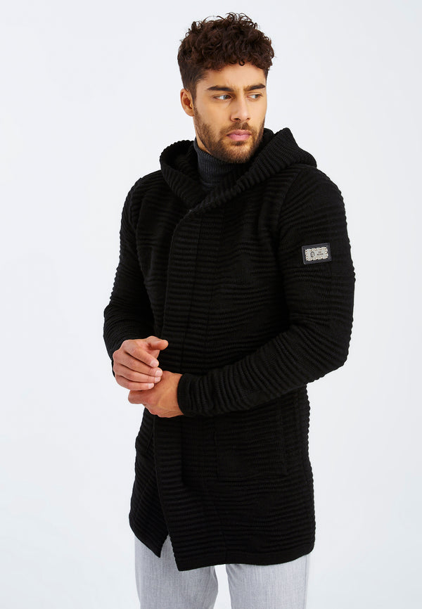 Leif Nelson Strickjacke mit Kapuze Angebote