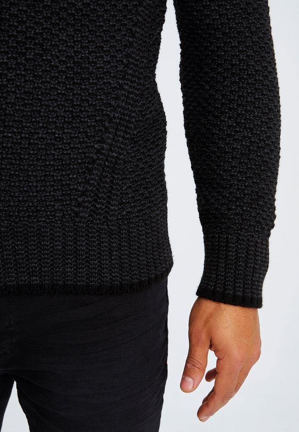 Leif Nelson Strickjacke mit Kapuze Outlet