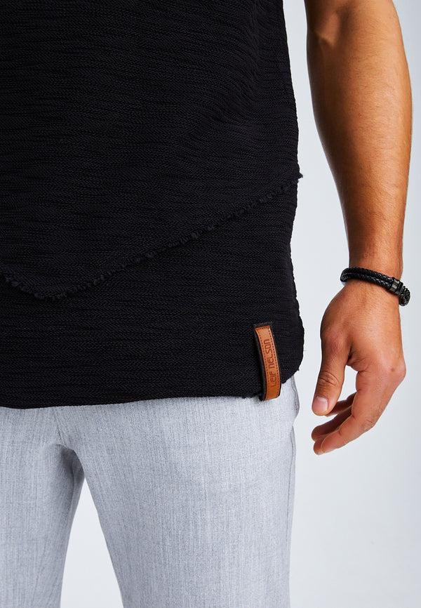 Leif Nelson Rundhals-Shirt Verkauf