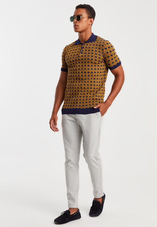 Leif Nelson Polo-Shirt Feinstrick Meist gekauft