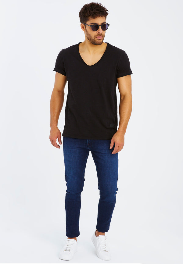 Leif Nelson T-Shirt V-Ausschnitt Blitzverkäufe