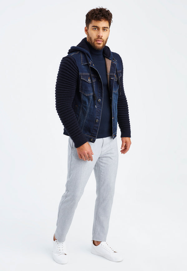 Leif Nelson Jeans-Jacke Kapuze Hotsell
