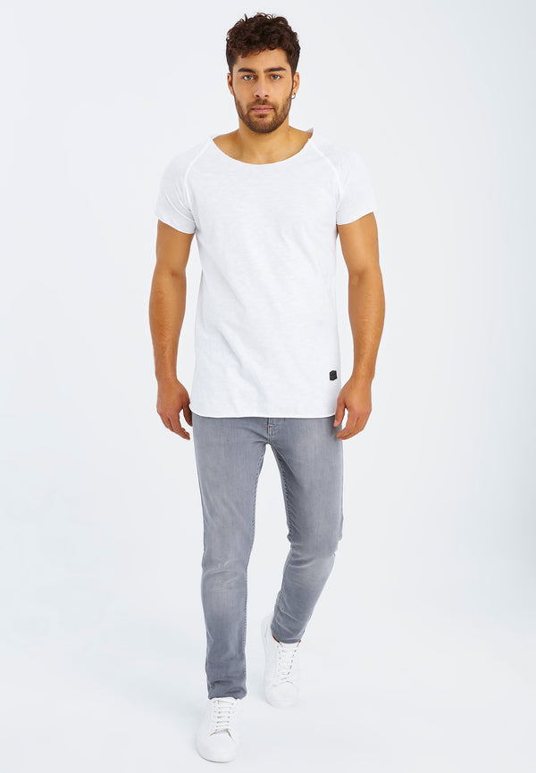 Leif Nelson Rundhals-Shirt Fabrikverkauf