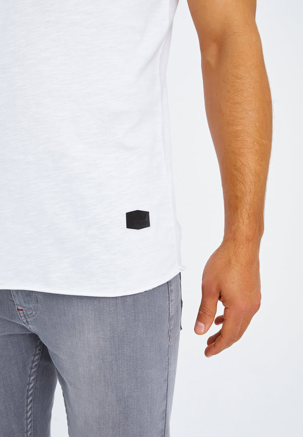 Leif Nelson Rundhals-Shirt Fabrikverkauf