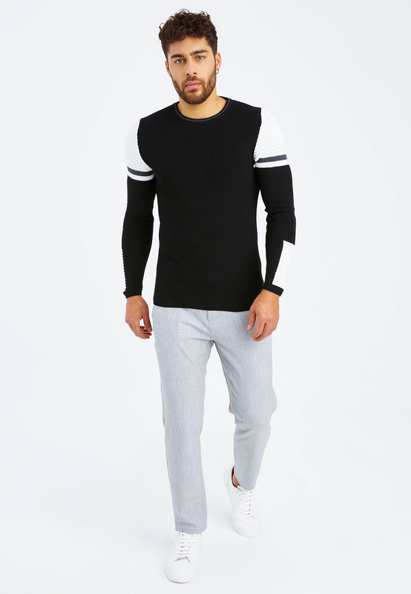 Leif Nelson Strickpullover Feinstrick Rundhals Verkauf