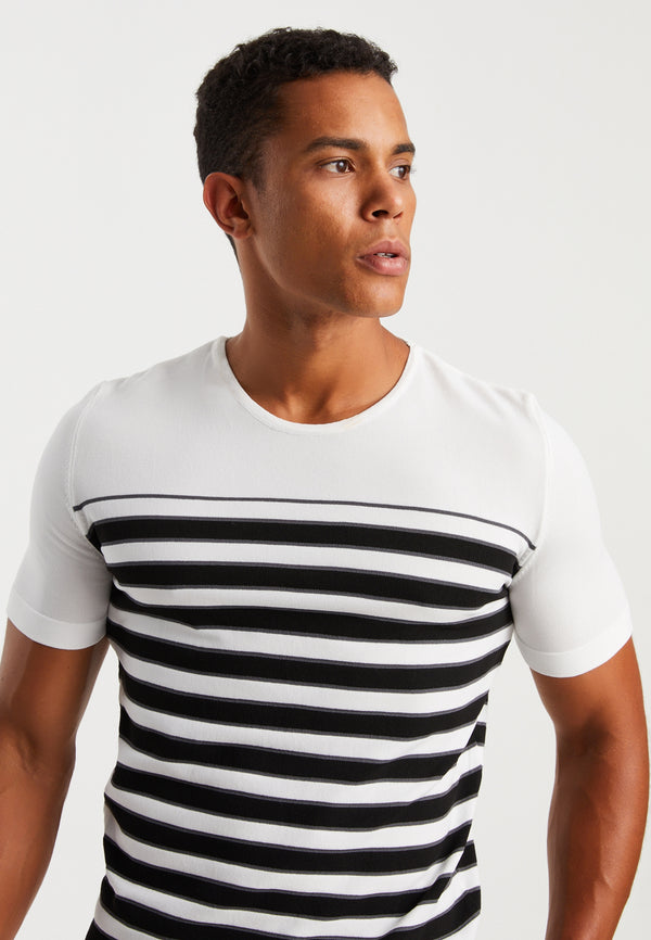 Leif Nelson Rundhals-Shirt Feinstrick Meist gekauft