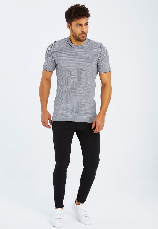 Leif Nelson Rundhals-Shirt Feinstrick Blitzverkäufe