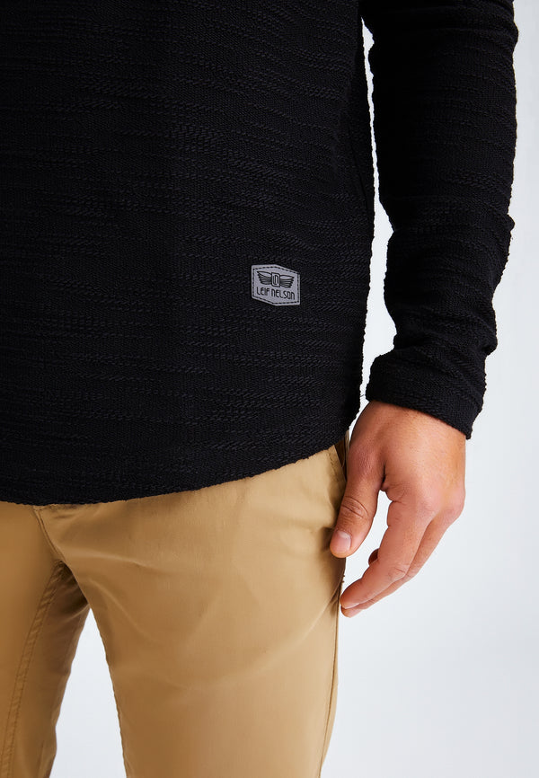 Leif Nelson Longsleeve Rundhals Auslauf