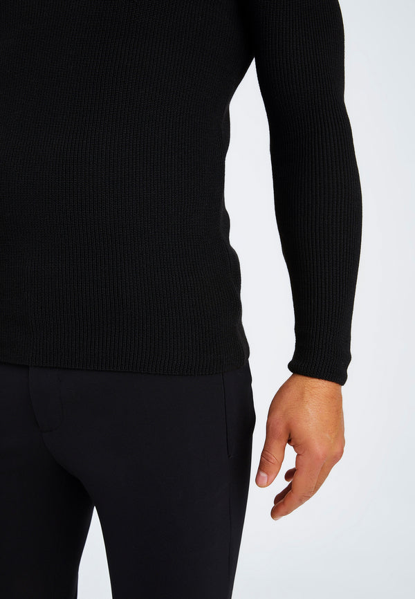 Leif Nelson Strickpullover Feinstrick Rundhals Fabrikverkauf