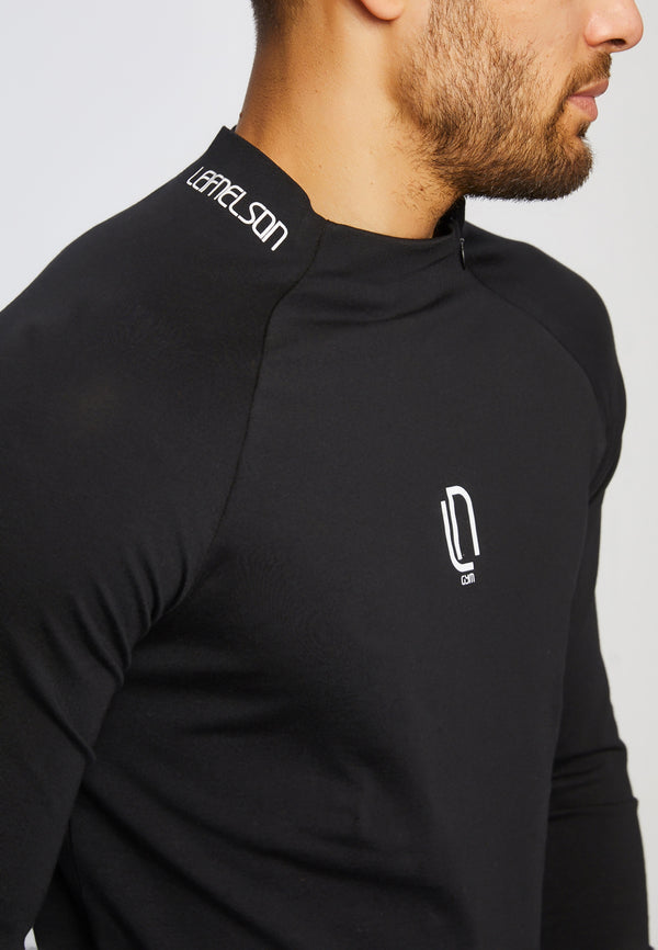 Leif Nelson Gym-Sweatshirt Stehkragen Blitzverkäufe