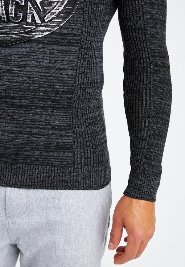 Leif Nelson Strickpullover Feinstrick Rundhals Günstiger Verkauf