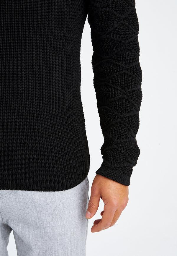 Leif Nelson Strickpullover Grobstrick Rundhals Hotsell