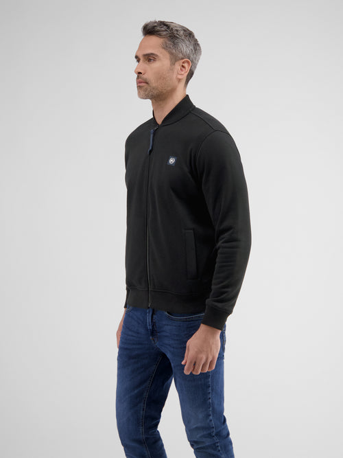 Lerros Sweatjacke mit Collegekragen Hotsell