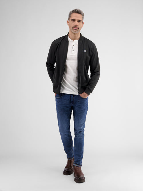 Lerros Sweatjacke mit Collegekragen Hotsell