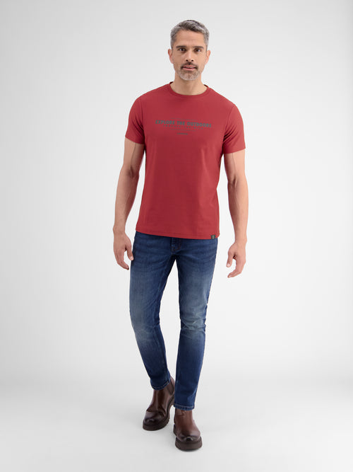 Lerros Baumwoll-T-Shirt für Herren im Angebot