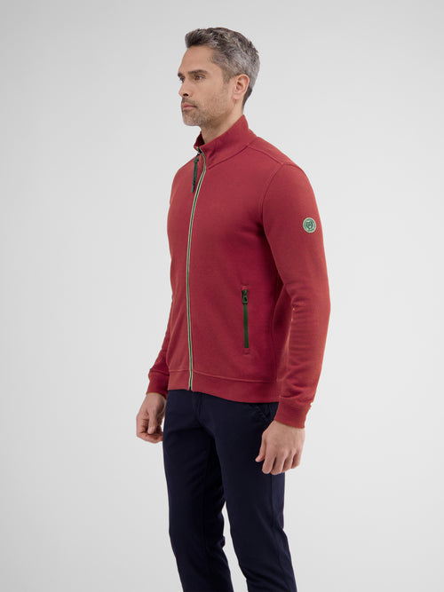 Lerros Sweatjacke in weicher Strukturqualität Meist gekauft