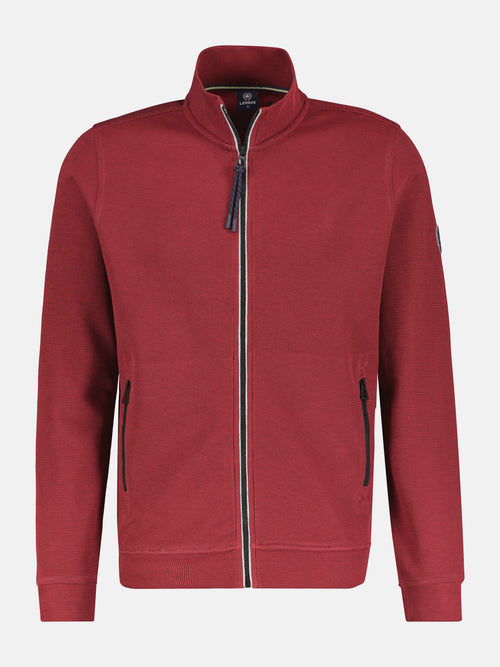 Lerros Sweatjacke in weicher Strukturqualität Meist gekauft