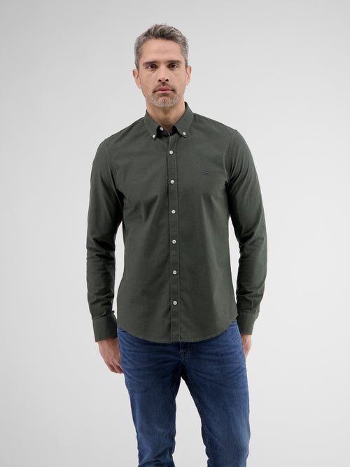 Lerros Oxfordhemd mit Stretchanteil und Button-down-Kragen Blitzverkäufe