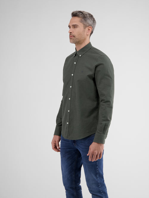 Lerros Oxfordhemd mit Stretchanteil und Button-down-Kragen Blitzverkäufe