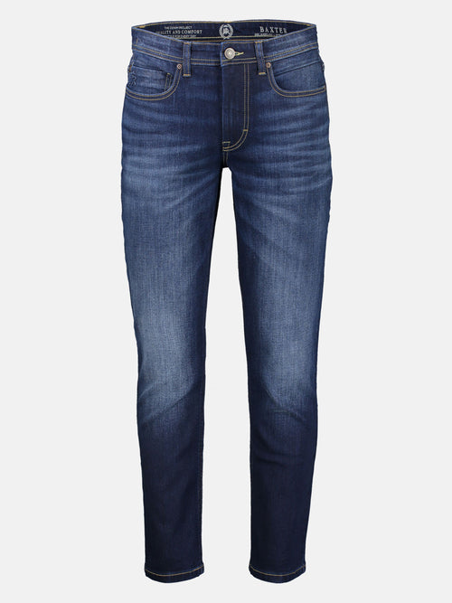 Lerros BAXTER 5-Pocket-Denim im Used-Look, RELAXED FIT, blue im Angebot