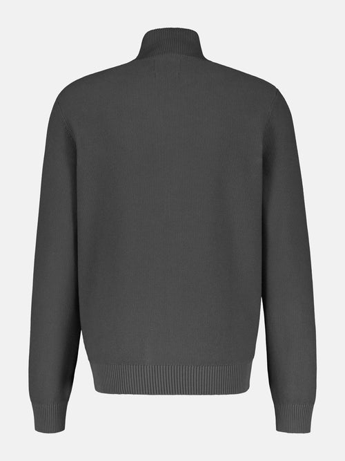 Lerros Leichte Strickjacke für Herren mit schmaler Rippstruktur Günstiger Verkauf