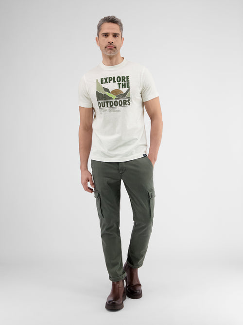 Lerros T-Shirt mit Outdoor-Brustprint Auslauf
