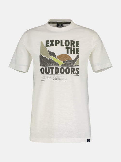 Lerros T-Shirt mit Outdoor-Brustprint Auslauf