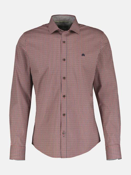 Lerros Herren Langarmhemd in Poplin-Stretchqualität Verkauf
