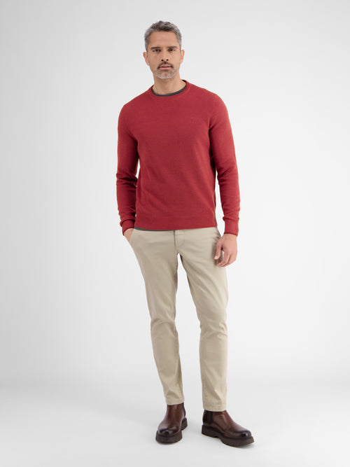 Lerros Leichter Strickpullover mit schmaler Rippstuktur Hotsell