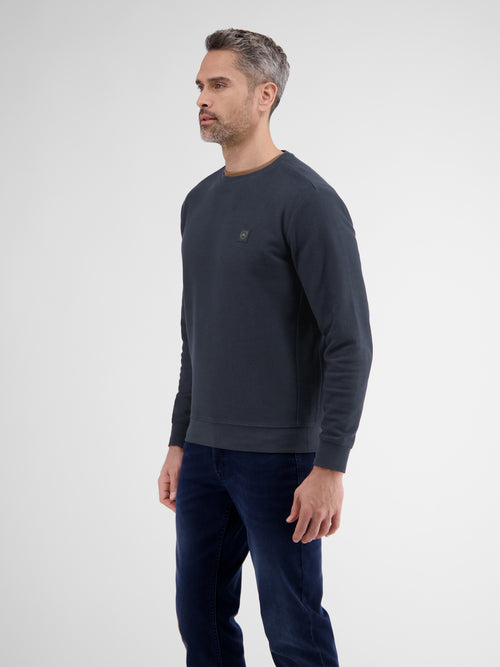 Lerros Herren Sweatshirt in weicher, vorgewaschener Strukturqualität Online