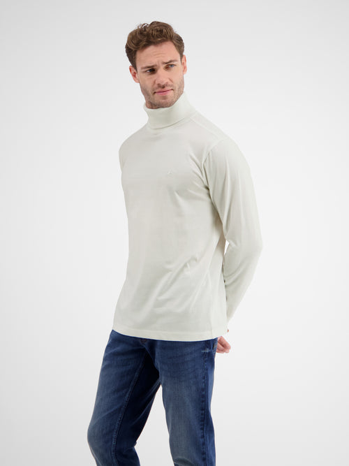 Lerros Rollkragensweater in leichter Single-Jerseyqualität Schlussverkauf