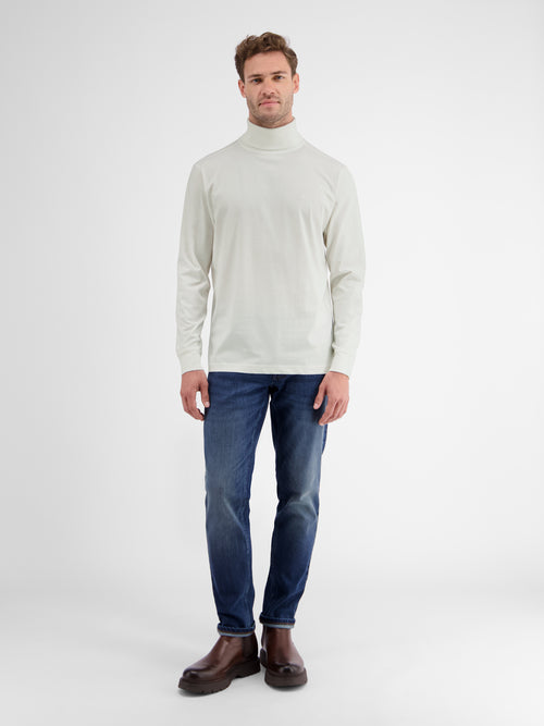 Lerros Rollkragensweater in leichter Single-Jerseyqualität Schlussverkauf