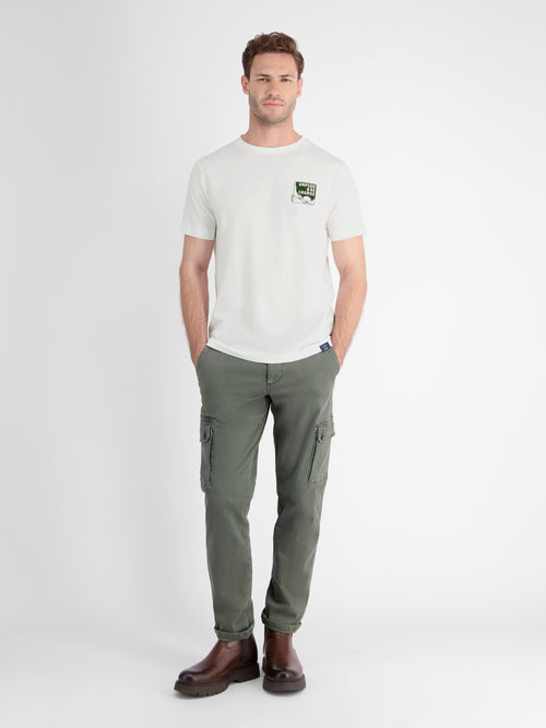 Lerros Herren T-Shirt mit kleinem Mottoprint Meist gekauft