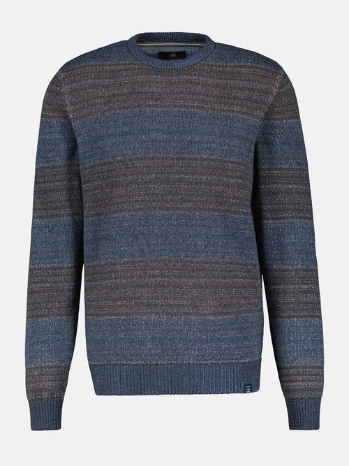 Lerros Strickpullover in Melange-Streifenoptik Hotsell