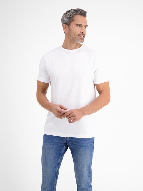 Lerros Doppelpack T-Shirt für Herren, Rundhals in Premium Baumwollqualität Schlussverkauf