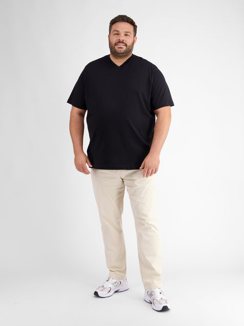 Lerros V-Neck Doppelpack Herren T-Shirt in Premium Baumwollqualität Outlet