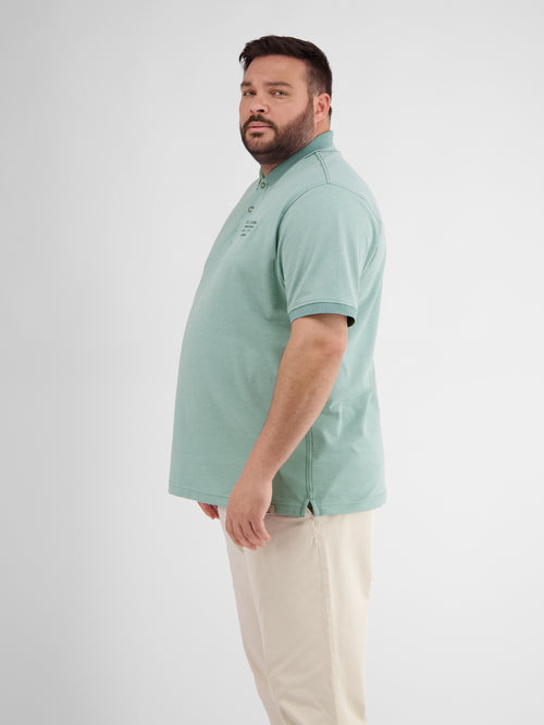 Lerros Poloshirt in Melange Optik Hotsell