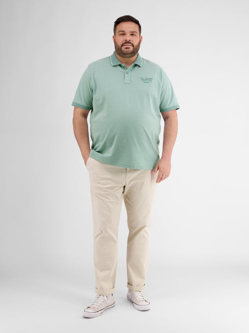Lerros Poloshirt in Melange Optik Hotsell
