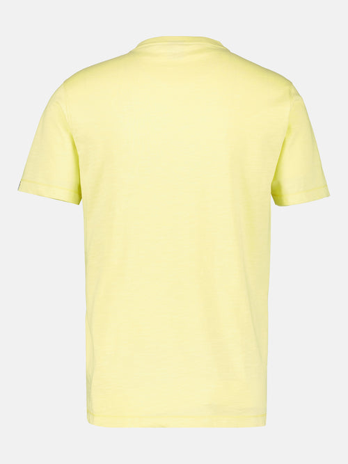 Lerros V-Neck-Shirt mit Brustprint Günstiger Verkauf