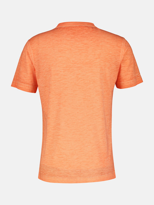 Lerros Herren T-Shirt mit Brustprint Outlet