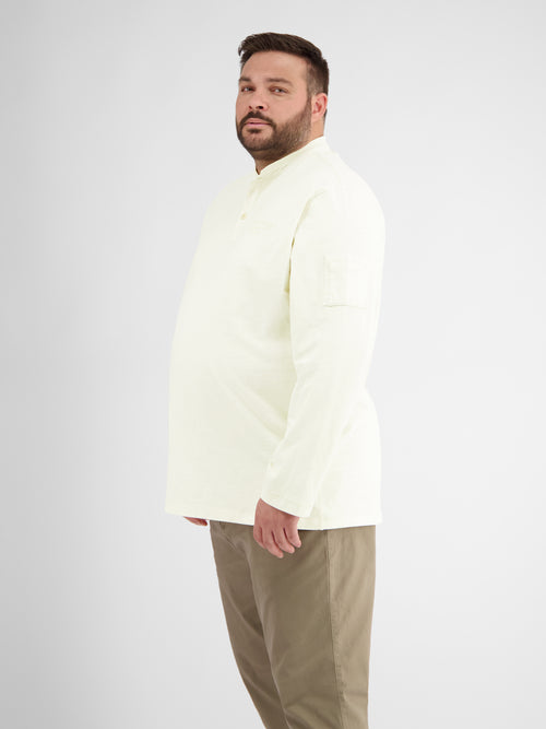 Lerros Longsleeve mit Serafinokragen Blitzverkäufe