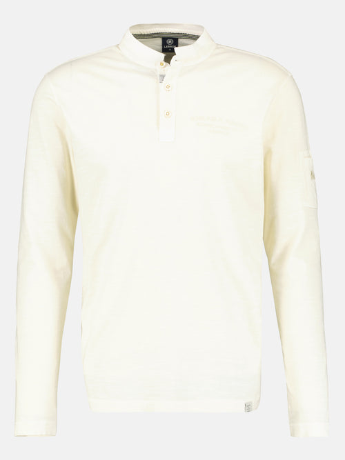 Lerros Longsleeve mit Serafinokragen Blitzverkäufe