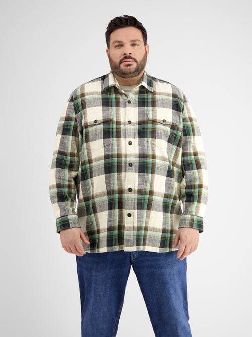 Lerros Karierte Hemdjacke
