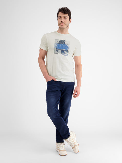 Lerros Rundhals T-Shirt mit Fotoprint im Angebot