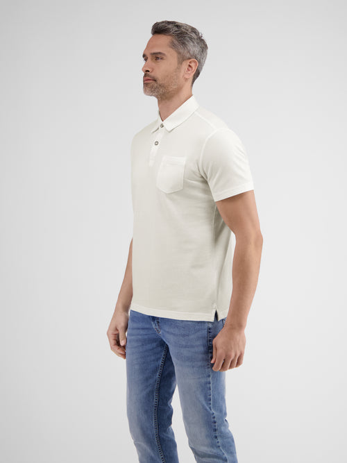 Lerros Herren Poloshirt in sportiver Waffelpiquéqualität Schlussverkauf